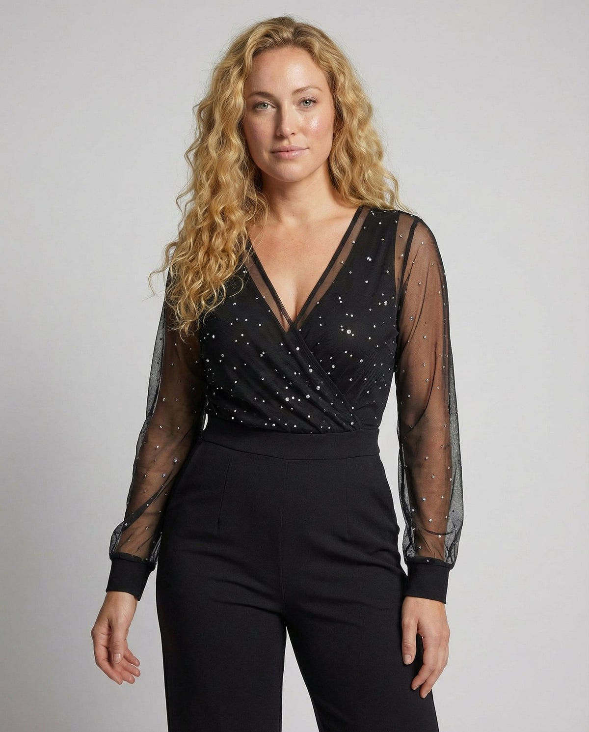 Casual women's jumpsuit in solid design for everyday & leisure | Samantha Style