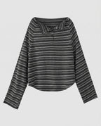 Women's Casual Long Sleeve Blouse with Collar - Chichicherry
