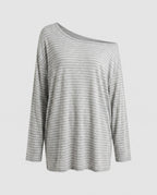 Women’s casual oversized shirt with wide, asymmetrical cut - Chichicherry