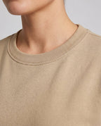 Women's combined sweatshirt dress with casual top and flowing skirt - Chichicherry