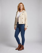 Women’s long sleeve jacket with double button placket and softly padded lining - Chichicherry
