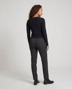 Women’s long-sleeve shirt with unique neckline and polka dot design - Chichicherry