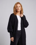 Women's Plus Size Cardigan with Soft Material and Casual Cut - Chichicherry