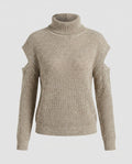 Women's sweater with trendy cut-out design - Chichicherry